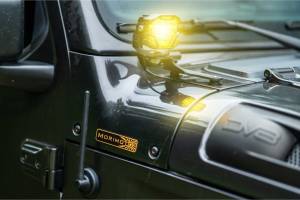 Morimoto - BAF036 | Morimoto Ditch Light Brackets For Jeep Wrangler JL / Jeep Gladiator JT | Pair - Image 2