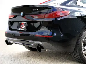 Afe - Advance Flow Engineering - 49-36355-B | aFe Power MACH Force-Xp 3 To 2-1/2 Inch, 304 Stainless Steel Axle-Back Exhaust System With Black Tip For BMW 228i Gran Coupe (F44) L4-2.0L (t) - Image 2