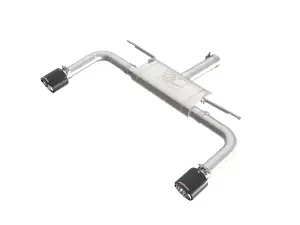 49-36355-C | aFe Power MACH Force-Xp 3 To 2-1/2 Inch, 304 Stainless Steel Axle-Back Exhaust System With Carbon Fiber Tip For BMW 228i Gran Coupe (F44) L4-2.0L (t)