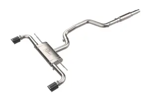 Afe - Advance Flow Engineering - 49-36454-C | aFe Power MACH Force-Xp 3 To 2-1/2 Inch, 304 Stainless Steel Cat-Back Exhaust System With Carbon Fiber Tip For Volkswagen GTI (MKVIII) L4-2.0L (t) - Image 1