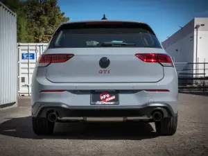 Afe - Advance Flow Engineering - 49-36454-C | aFe Power MACH Force-Xp 3 To 2-1/2 Inch, 304 Stainless Steel Cat-Back Exhaust System With Carbon Fiber Tip For Volkswagen GTI (MKVIII) L4-2.0L (t) - Image 3