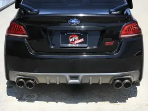 Afe - Advance Flow Engineering - 49-36810-C | aFe Power Takeda 2-1/2 Inch, 304 Stainless Steel Cat-Back Exhaust System With Carbon Fiber Tip For Subaru WRX/STI H4-2.0/2.5L (t) - Image 2