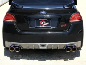 Afe - Advance Flow Engineering - 49-36810-L | aFe Power Takeda 2-1/2 Inch, 304 Stainless Steel Cat-Back Exhaust System With Blue Flame Tip For Subaru WRX/STI H4-2.0/2.5L (t) - Image 3