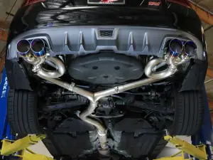 Afe - Advance Flow Engineering - 49-36810-L | aFe Power Takeda 2-1/2 Inch, 304 Stainless Steel Cat-Back Exhaust System With Blue Flame Tip For Subaru WRX/STI H4-2.0/2.5L (t) - Image 5
