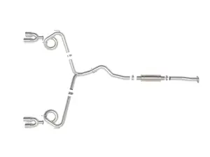 Afe - Advance Flow Engineering - 49-36810-P | aFe Power Takeda 2-1/2 Inch, 304 Stainless Steel Cat-Back Exhaust System With Polished Tip For Subaru WRX/STI H4-2.0/2.5L (t) - Image 5