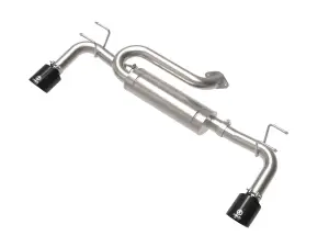 49-37036-B | aFe Power Takeda 2-1/2 Inch, 304 Stainless Steel Axle-Back Exhaust System With Black Tip For Mazda CX-50 L4-2.5L/2.5L (t)