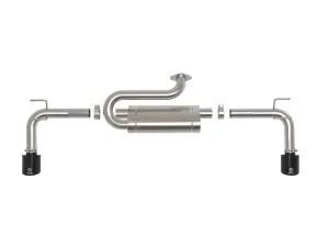 Afe - Advance Flow Engineering - 49-37036-B | aFe Power Takeda 2-1/2 Inch, 304 Stainless Steel Axle-Back Exhaust System With Black Tip For Mazda CX-50 L4-2.5L/2.5L (t) - Image 5