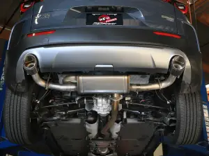 Afe - Advance Flow Engineering - 49-37036-C | aFe Power Takeda 2-1/2 Inch, 304 Stainless Steel Axle-Back Exhaust System With Carbon Fiber Tip For Mazda CX-50 L4-2.5L/2.5L (t) - Image 5
