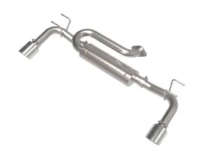 49-37036-P | aFe Power Takeda 2-1/2 Inch, 304 Stainless Steel Axle-Back Exhaust System With Polished Tip For Mazda CX-50 L4-2.5L/2.5L (t)