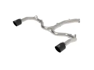 Afe - Advance Flow Engineering - 49-37037-B | aFe Power Takeda 3 To 2-1/2 Inch, 304 Stainless Steel Axle-Back Exhaust System With Black Tip For Kia Forte GT L4-1.6L (t) - Image 1
