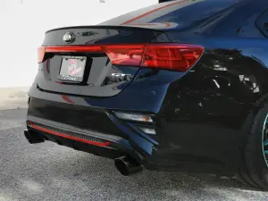 Afe - Advance Flow Engineering - 49-37037-B | aFe Power Takeda 3 To 2-1/2 Inch, 304 Stainless Steel Axle-Back Exhaust System With Black Tip For Kia Forte GT L4-1.6L (t) - Image 2