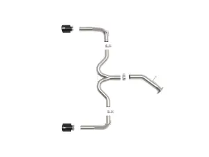 Afe - Advance Flow Engineering - 49-37037-B | aFe Power Takeda 3 To 2-1/2 Inch, 304 Stainless Steel Axle-Back Exhaust System With Black Tip For Kia Forte GT L4-1.6L (t) - Image 5
