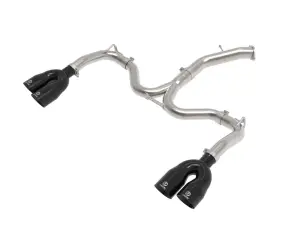 Afe - Advance Flow Engineering - 49-37039-B | aFe Power Takeda 3 To 2-1/2 Inch, 304 Stainless Steel Axle-Back Exhaust System With Black Tip For Kia Forte GT L4-1.6L (t) - Image 1