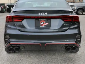 Afe - Advance Flow Engineering - 49-37039-B | aFe Power Takeda 3 To 2-1/2 Inch, 304 Stainless Steel Axle-Back Exhaust System With Black Tip For Kia Forte GT L4-1.6L (t) - Image 2