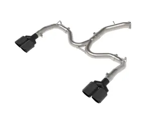 Afe - Advance Flow Engineering - 49-37039-C | aFe Power Takeda 3 To 2-1/2 Inch, 304 Stainless Steel Axle-Back Exhaust System With Carbon Fiber Tips For Kia Forte GT L4-1.6L (t) - Image 1