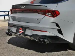 Afe - Advance Flow Engineering - 49-37043-C | aFe Power Takeda 3 To 2-1/2 Inch, 304 Stainless Steel Axle-Back Exhaust System With Carbon Fiber Tip For Kia K5 GT L4-2.5L (t) - Image 2