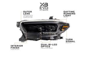 Morimoto - LF2-530Y | Morimoto XB Evo Hybrid LED Headlights For Toyota Tacoma - Image 5