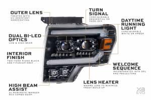 Morimoto - LF2-506 | Morimoto XB Evo LED Headlights For Ford F-150 / Ford SVT Raptor - Image 6