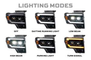 Morimoto - LF2-506Y | Morimoto XB Evo Hybrid LED Headlights For Ford F-150 / Ford SVT Raptor - Image 5