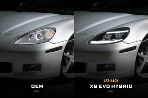 Morimoto - LF2-460Y | Morimoto XB Evo Hybrid LED Headlights For Chevrolet Corvette C6 - Image 2
