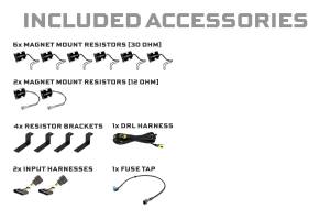 Morimoto - LF2-460Y | Morimoto XB Evo Hybrid LED Headlights For Chevrolet Corvette C6 - Image 5