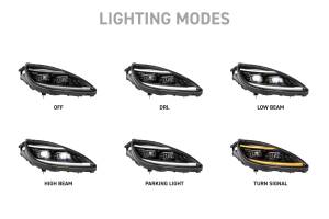 Morimoto - LF2-460Y | Morimoto XB Evo Hybrid LED Headlights For Chevrolet Corvette C6 - Image 7