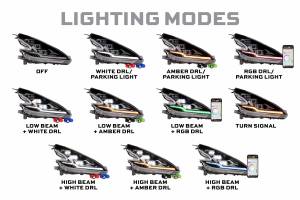 Morimoto - LF2-474R | Morimoto XRGB Evo LED Headlights For Nissan 370Z - Image 5
