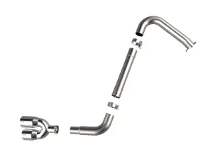 Afe - Advance Flow Engineering - 49-37045-P | aFe Power Takeda 3 Inch 304 Stainless Steel Axle-Back Exhaust System With Polished Tip For Hyundai Elantra N Line L4-1.6L (t) - Image 5