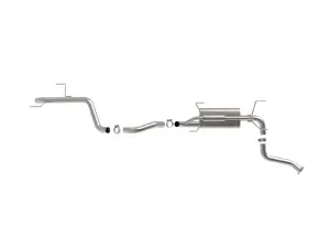 Afe - Advance Flow Engineering - 49-46079 | aFe Power Apollo GT Series 2-1/2 Inch 409 Stainless Steel Cat-Back Hi-Tuck Exhaust System For Toyota 4Runner L4-2.4L (t) - Image 4