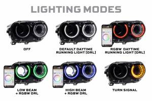 Morimoto - LF495 | Morimoto XRGB LED Headlights For Dodge Challenger - Image 4