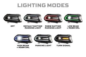 Morimoto - LF494 | Morimoto XRGB LED Headlights For Dodge Charger - Image 4