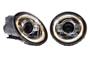 LF993C | Morimoto XB LED Headlights For Porsche 911 993 | Classic White