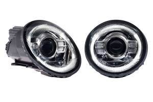 LF993M | Morimoto XB LED Headlights For Porsche 911 993 | Modern White