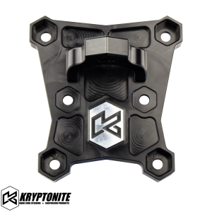 KRX3RP2 | Kryptonite Death Grip Rear Radius Plate For Can-Am Maverick X3 (2017-2021) | With Tow Hook For Hitch Ball Mount