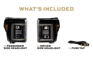 Morimoto - LF553.2 | Morimoto XB Hybrid LED Headlights For Ford F-250 / F-350 / F-450 Super Duty - Image 2