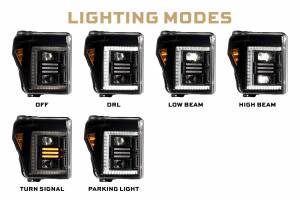 Morimoto - LF553.2 | Morimoto XB Hybrid LED Headlights For Ford F-250 / F-350 / F-450 Super Duty - Image 3