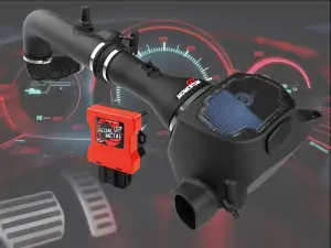 50-70113RBP | aFe Power Pack Stage 3 - Momentum GT Cold Air Intake System With Pro 5R Filter + Pedal 2 Metal Throttle Enhancer For Chevrolet Colorado / GMC Canyon