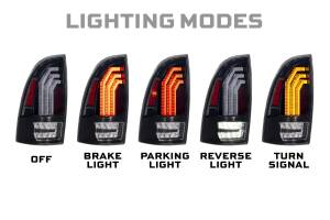 Morimoto - LF727 | Morimoto XB LED Tail Lights For Toyota Tacoma | Clear - Image 3