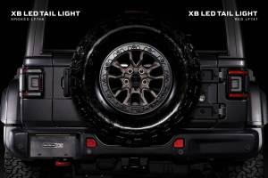Morimoto - LF746 | Morimoto XB LED Low Profile Tail Lights For Jeep Wrangler JL | Smoked - Image 2