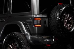 Morimoto - LF746 | Morimoto XB LED Low Profile Tail Lights For Jeep Wrangler JL | Smoked - Image 9