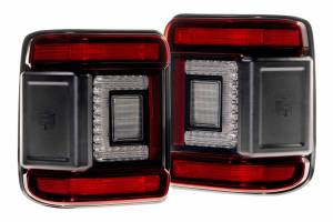 Morimoto - LF747 | Morimoto XB LED Low Profile Tail Lights For Jeep Wrangler JL | Red - Image 5