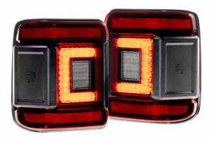 Morimoto - LF747 | Morimoto XB LED Low Profile Tail Lights For Jeep Wrangler JL | Red - Image 6