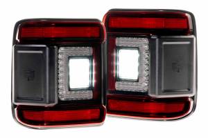 Morimoto - LF747 | Morimoto XB LED Low Profile Tail Lights For Jeep Wrangler JL | Red - Image 8