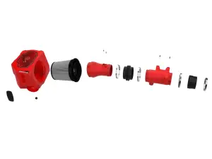 Afe - Advance Flow Engineering - 50-70120DR | aFe Power Momentum GT Cold Air Intake System With Pro Dry S Filter For Ram 1500 L6-3.0L (tt) | Red Edition - Image 2