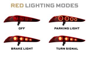 Morimoto - LF765 | Morimoto XB LED Tail Lights For Toyota Supra | Red - Image 3