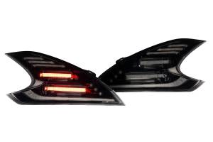 LF417 | Morimoto XB LED Tail Lights For Nissan 370Z | Gen II | Smoked