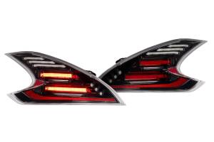 LF418 | Morimoto XB LED Tail Lights For Nissan 370Z | Gen II | Red