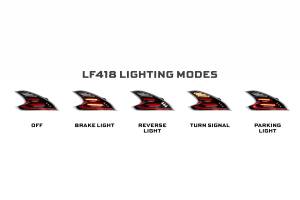 Morimoto - LF418 | Morimoto XB LED Tail Lights For Nissan 370Z | Gen II | Red - Image 3