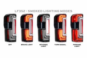Morimoto - LF352 | Morimoto XB LED Tail Lights For Ford Super Duty | Smoked - Image 5