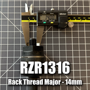 Kryptonite - RZR1316 | Kryptonite Death Grip Inner Tie Rod End For Polaris RZR XP 1000 (2014-2018) | M14 x 1.5 Thread - Image 4